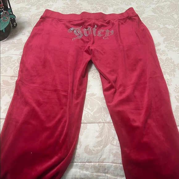 Juicy Couture Pink Velour Tracksuit - Picture 5 of 11